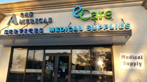E Care Medical Supply Front Store 