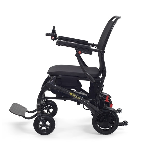 golden cricket carbon fiber frame foldable power wheelchair 300 lbs cap — photo 4 of 6