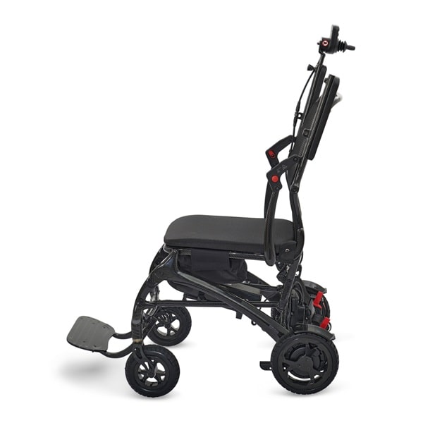 golden cricket carbon fiber frame foldable power wheelchair 300 lbs cap — photo 5 of 6