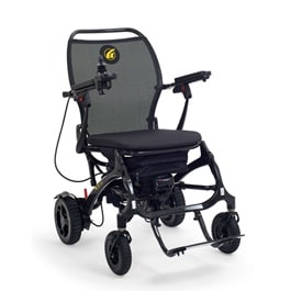 golden cricket carbon fiber frame foldable power wheelchair 300 lbs cap