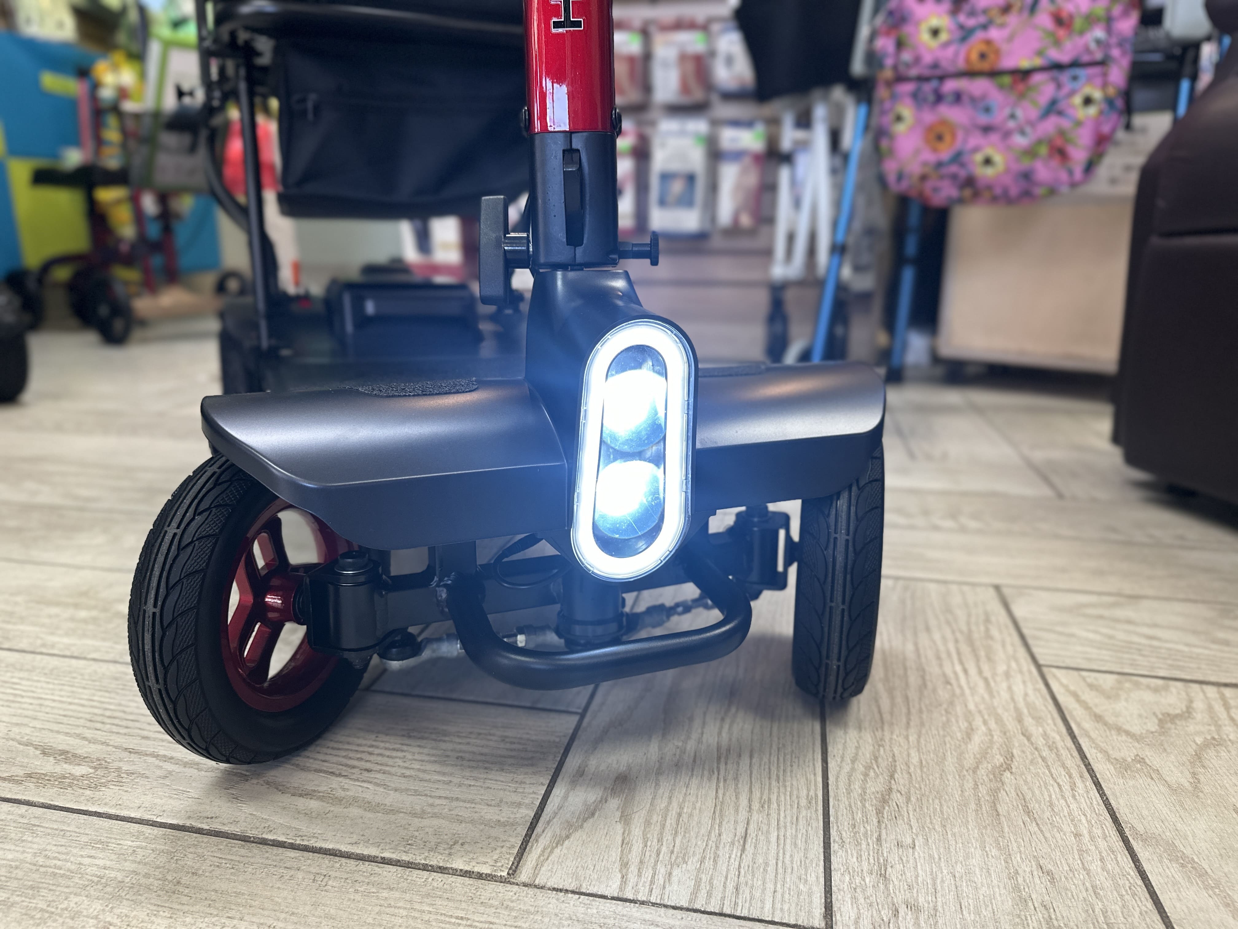 Traveler Lightweight Folding Power Travel Scooter