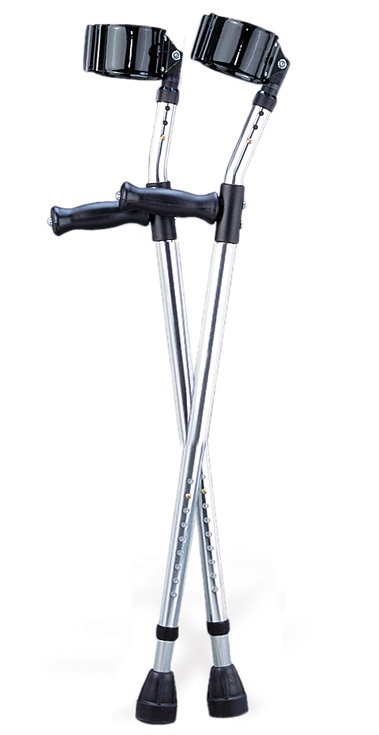 child forearm crutches pair 200 lbs capacity — photo 2 of 2