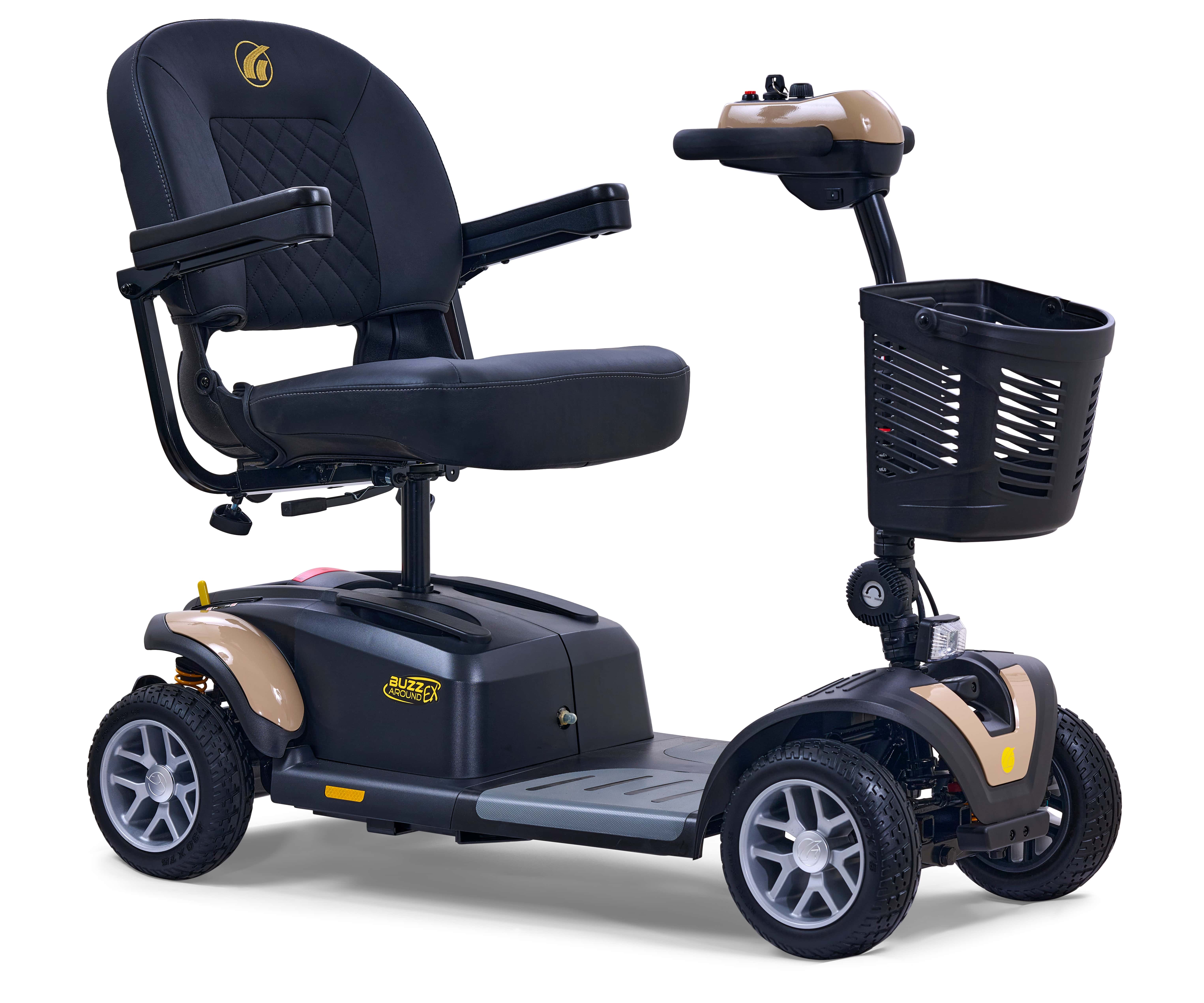 BuzzAround Extreme Full Size Portable Power Scooter-330 Lb Cap