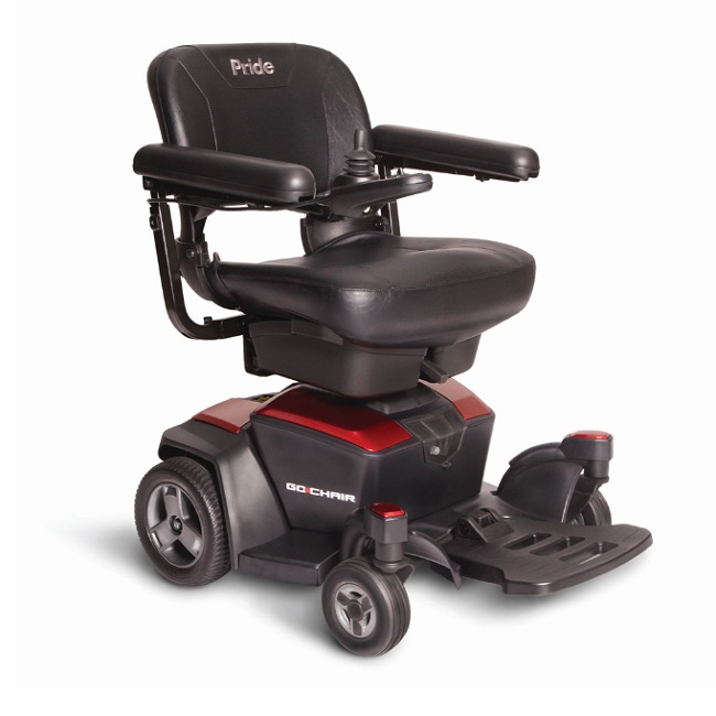 improved lightweight go chair power wheelchair 300 lbs cap — photo 3 of 6