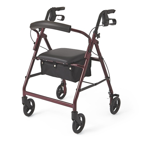 Lightweight Rollator 6" Wheels Rollating Walker-250 Lbs Cap in Houston TX by Medline — photo 2 of 2 Lightweight Rollator 6" Wheels Rollating Walker-250 Lbs Cap in Houston TX by Medline — photo 2 of 2