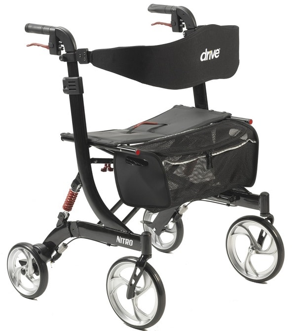 Nitro Heavy Duty Rollator Suspension System 450 Lb Cap in Houston TX by Drive Medical — photo 2 of 2