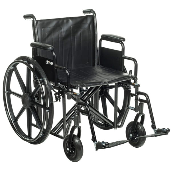 24 inches wide bariatric sentra ec heavy duty wheelchair footrests