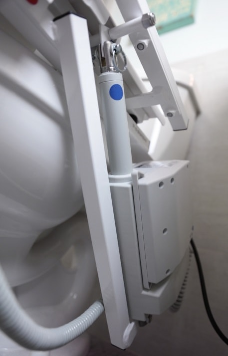 electric powered tilt seat lift for standard toilets 325 lb cap — photo 6 of 6