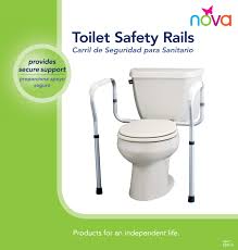 nova toilet safety rails 250 lbs capacity — photo 2 of 2