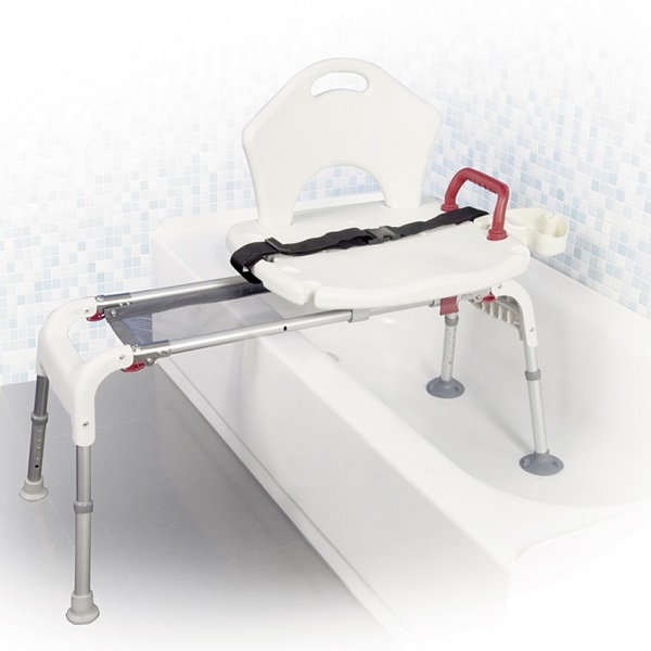 Sliding, Foldable & Adjustable Transfer Bench-300 Lbs Cap. in Houston TX by Drive Medical — photo 5 of 6 Sliding, Foldable & Adjustable Transfer Bench-300 Lbs Cap. in Houston TX by Drive Medical — photo 5 of 6