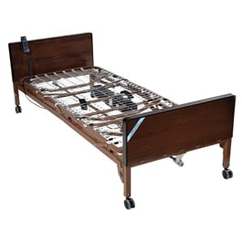 Delta Ultra Light Full Electric Adjustable Hospital Bed in Houston TX by Drive Medical