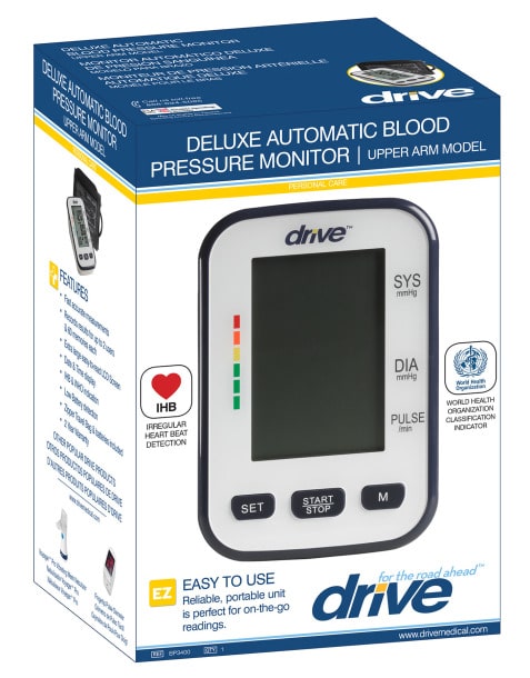 deluxe automatic blood pressure monitor for upper arm — photo 3 of 4