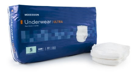 heavy absorb underwear mckesson pull on small size cs88 count — photo 2 of 2
