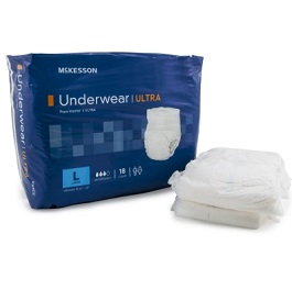 heavy absorb underwear mckesson pull on large size cs72 count