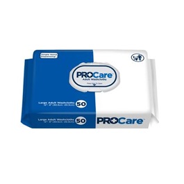procare adult wash clothes medium 50 count — photo 2 of 2