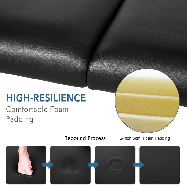 professional folding massage table aluminum frame — photo 6 of 6