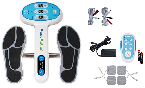 portable electrotherapy foot circulator and foot pain reliever — photo 3 of 3