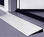 Doorway Entry Threshold Ramps for Scooters and Wheelchairs