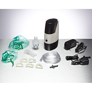 portable nebulizer compressor and kit rechargable battery — photo 2 of 2